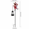 thumbnail image 3 of Christmas Moose Solar Garden Lights, 33 In High Outdoor Solar Powered Yard Decor Floor Lamp, Magical Xmas Lights for Walkway, Lawn, Flower Bed, Patio Family Gathering Christmas decorations, 3 of 6