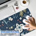 thumbnail image 4 of Long Mouse Pads for Desk,Pioneer Flower Floral Print Pattern Desk Mats on Top Of Desks, Desk Mouse Pad Extra Large with 3mm Non-Slip Base and Stitched Edge for Gaming,Office,Work,Home 31.5"x11.8", 4 of 6