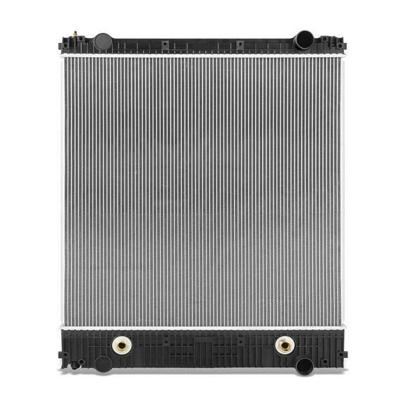 DNA Motoring 2-Row Aluminum Core Radiator for 08-18 Freightliner Business Class M2 106