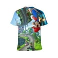 thumbnail image 3 of Game Super Mario Bros Luigi Unisex Short-sleeve Shirt For Men Women Novelty 3D Print T-Shirt Soft Comfortable Tee Shirts, 3 of 7
