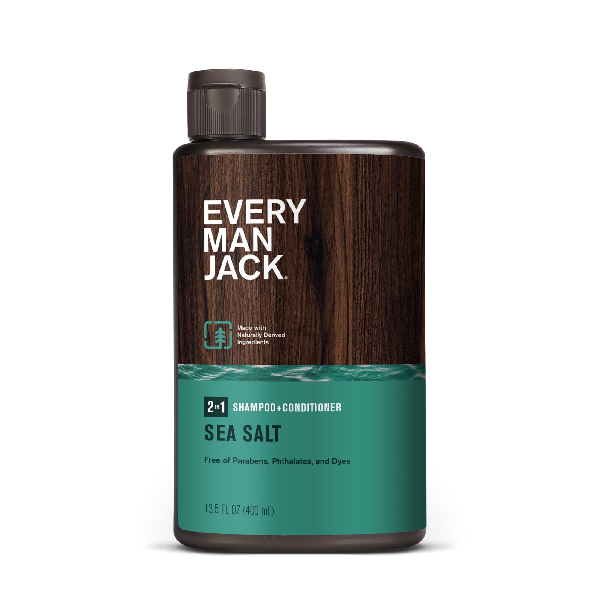 Pasen namens Ham Every Man Jack Sandalwood Daily 2-in-1 Shampoo and Conditioner for Men,  Naturally Derived, 13.5 oz - Walmart.com