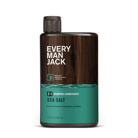 Every Man Jack Sea Salt Men’s 2-in-1 Shampoo + Conditioner - 13.5 fl oz