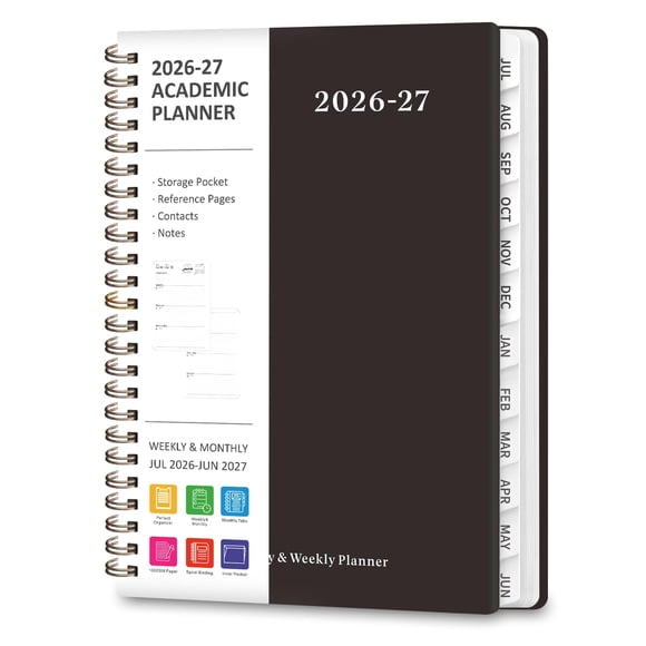 Agenda académica VALOME 2026-2027 A5 16 x 22 cm