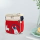 thumbnail image 3 of Organizador de cochecito de bebé, bolsa aislante multibolsillos para artículos de bebé, mamás trabajadoras rojo, 3 of 8
