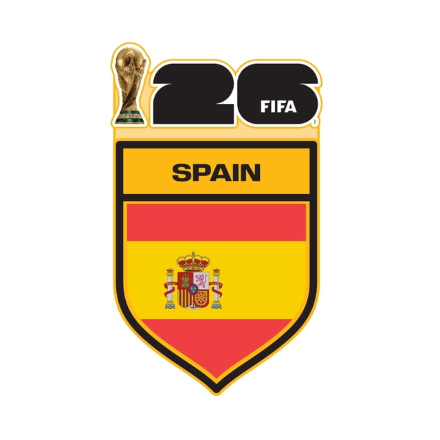 Imán HONAV con logo oficial de España del Mundial de la FIFA