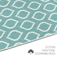 thumbnail image 4 of 2 x 3 Foot Heavy Duty Low Pile Area Rug - Ultra-Thin Non Slip Area Rug - Washable Cotton Indoor Rug for Front Door Foyer Rug for Entryway, 4 of 7