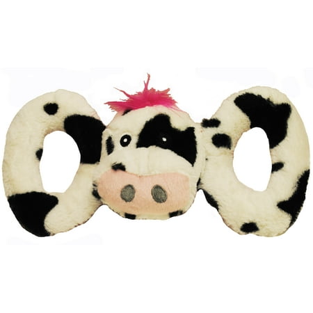 UPC: 0788169084108 | Jolly Pets Tug-a-Mal Squeaky Cow Dog Toy  Large