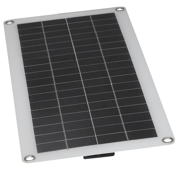 Kit De Carga De Panel Solar, Suministros De Carga Confiables Portátiles Tablero De Cargador De Panel De Células Solares Estable Para Teléfono Móvil De Barco De Coche