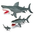 Kid Connection Shark Exploration Play Set, With Marine Boat and Vehicles, 31 Pieces