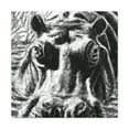 thumbnail image 2 of Hippo in the Wild - Canvas, 2 of 25