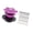 Purple, variant on Professional Quick Release Steering Wheel Adapter With Double Locking Mechanism For Track Days And Custom Car Modifications