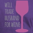 thumbnail image 3 of CafePress - Husband For Wine Dark T Shirt - Men's Classic Graphic Cotton T-Shirt, 3 of 4