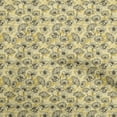 thumbnail image 1 of oneOone Cotton Poplin Yellow Fabric Tropical Diy Clothing Quilting Fabric Print Fabric By Yard 56 Inch Wide, 1 of 4
