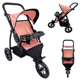 thumbnail image 1 of Carriola de Juguete iBaby Nera para Muñecas tipo Jogger 3 Ruedas con Canastilla y Toldo, 1 of 6