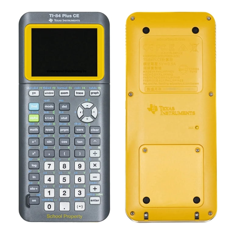 Pre-Owned Texas Instruments TI-84 Plus CE Graphing Calculator