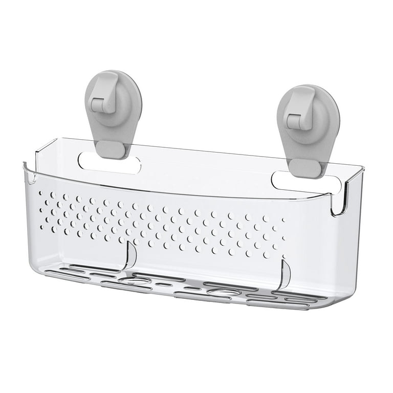Wall-Mounted Suction Bath Basket Shower Organizer photo 2