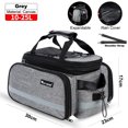 thumbnail image 1 of WEST BIKING EVA Carbon Pattern Bicycle Bag High Capacity 3D Rear Seat Pack 2 in 1 Travel Shoulder Cycling Equipment, 1 of 5