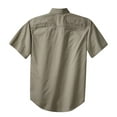 thumbnail image 2 of Port Authority Short Sleeve Twill Shirt-4XL (Khaki), 2 of 5