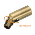 thumbnail image 4 of Uxcell 180 Degree Sloped Ceiling Light Adapter M10 Thread Bronze, 5 Pack, 4 of 5