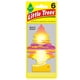 thumbnail image 1 of Ambientador para coche LITTLE TREES, paquete de 6 unidades, aroma a playa y puesta de sol, 1 of 4