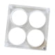 thumbnail image 1 of Caja de exhibición de conchas marinas, vitrina de exhibición de rocas apilable multiusos de acrílico transparente para 4 gramos, 1 of 9