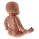 thumbnail image 3 of 41 cm de vinilo nude recién nacido muñeca de bebé práctica infantil fingir jugar- niño africano, 3 of 5