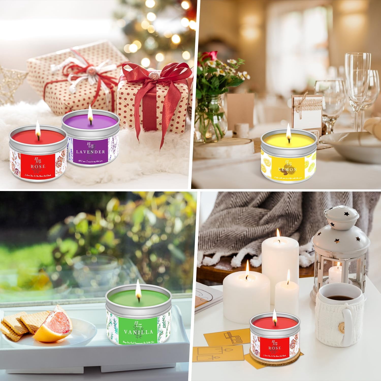 ETUOLIFE Candle Making Kit Creativity Soy Wax DIY for Adults Kids