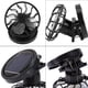 thumbnail image 3 of Ventilador Solar Ecomeon Mini Ventilador Eléctrico con Clip Acondicionador de Aire Negro, 3 of 6