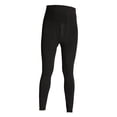 thumbnail image 4 of Pantalones térmicos para hombre, mallas elásticas para hombre, pantalones térmicos cálidos de invierno. Negro, 4 of 9
