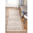 thumbnail image 6 of World Rug Gallery Geometric Distressed Bohemian Gray 2'x10' Runner Rug, 6 of 7