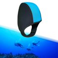 thumbnail image 4 of Capuchon de Plongée Chapeau de Snorkeling Protection de la Tête Protecteur d'Oreille contre l'Eau 2,5 mm Sports Noir et Bleu, 4 of 9