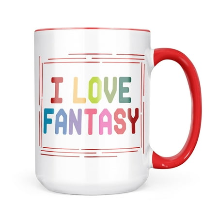 

Neonblond I Love Fantasy Colorful Mug gift for Coffee Tea lovers