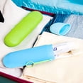 thumbnail image 6 of Cheers.US Portable Travel Toothbrush Toothpaste Holder Storage Box with Hanger ABS Plastic Candy Color, 6 of 7