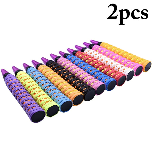 Bangcool 2PCS Racket Grip Non-slip Hollow Absorbent Tennis Tape Tennis Grip