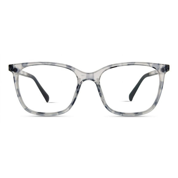 Bio Eyes Lunettes De Vue Pour Femmes, Fleur, Bleue Tortue Cristal, 52.5-16.5-140