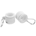 thumbnail image 3 of SHISUYAN 1 Set Flag Pole Clip Mounting Rings With Clip Flagpole Fittings Rotating Flagpole Rings, 3 of 8