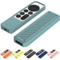thumbnail image 4 of Shockproof Silicone Remote Control Case Compatible for 2021 Apple TV 4K Remote Control Accessories Non-slip All-inclusive Protective Case Green, 4 of 9