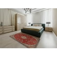 thumbnail image 4 of Ahgly Company Indoor Rectangle Traditional Red Persian Area Rugs, 2' x 3', 4 of 6