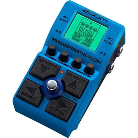(無償オンラインユーザー登録で安心の3年間製品保証)ZOOM / MS-70CDR+ MultiStomp マルチエフェクター ズーム コーラス ディレイ リバーブ