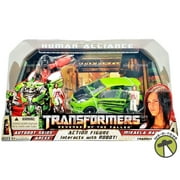 Transformers Human Alliance Autobot Skids with Mikaela Figures 2009 Hasbro 85550