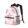 thumbnail image 2 of Gaeub Cartoon Pig School Backpack Waterproof Bookbag for Men Women College High School Bags, 2 of 8