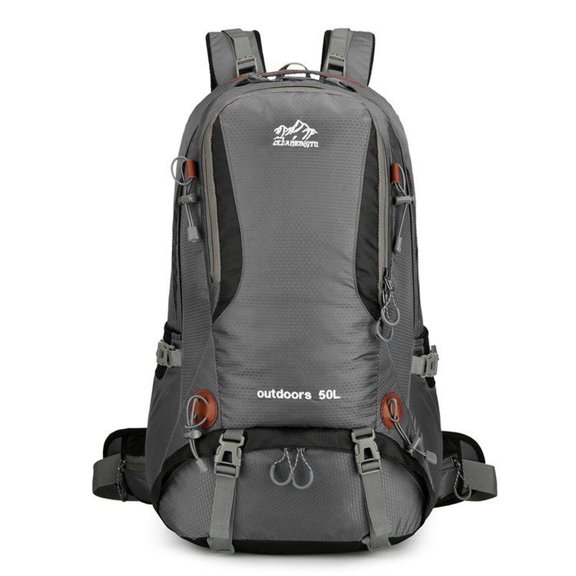 Canvas Zipper Backpack, One Size