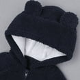 thumbnail image 4 of XBASW Toddler Baby Winter Fleece Jacket Lamb Wool Hoodie Coat Newborn Long Sleeve Thick Warm Outerwear for Girls Boys 0-18M, 4 of 8