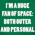 thumbnail image 3 of CafePress - I’M A Huge Fan Of Space T Shirt - Women's Traditional Fit Dark T-Shirt, 3 of 4