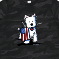 thumbnail image 4 of Inktastic US Flag Westie Boys or Girls Toddler T-Shirt, 4 of 5