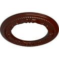 thumbnail image 3 of Ekena Millwork 12 1/4"OD x 7 1/2"ID x 7/8"P Roped Medway Ceiling Medallion (Fits Canopies up to 7 1/2"), Hand-Painted Brushed Mahogany, 3 of 6