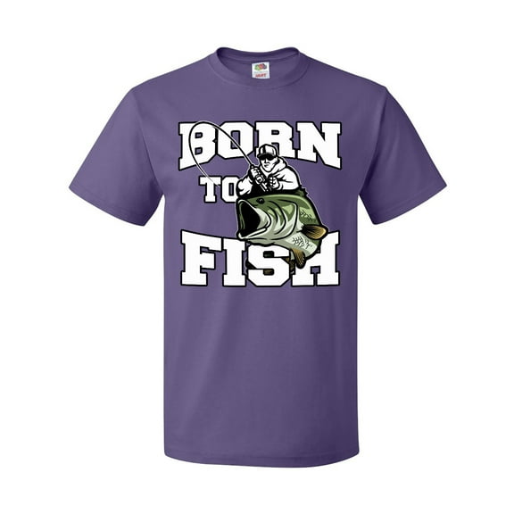 Inktastic Born to Fish T-Shirt
