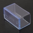 thumbnail image 3 of 12-Pack PVC Chair Leg Rectangle Covers, Furniture Table Feet Floor Protectors, Easy Installation, 3 of 9
