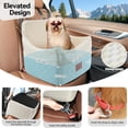 thumbnail image 4 of Asiento para auto para perros GL GLENSLAVE tipo booster para perros de hasta 16 kg, beige, 4 of 7