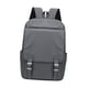 thumbnail image 2 of Mochila para ordenador portátil, mochila de viaje con cremallera a la moda para hombres, para mochilero en la calle Gris, 2 of 9